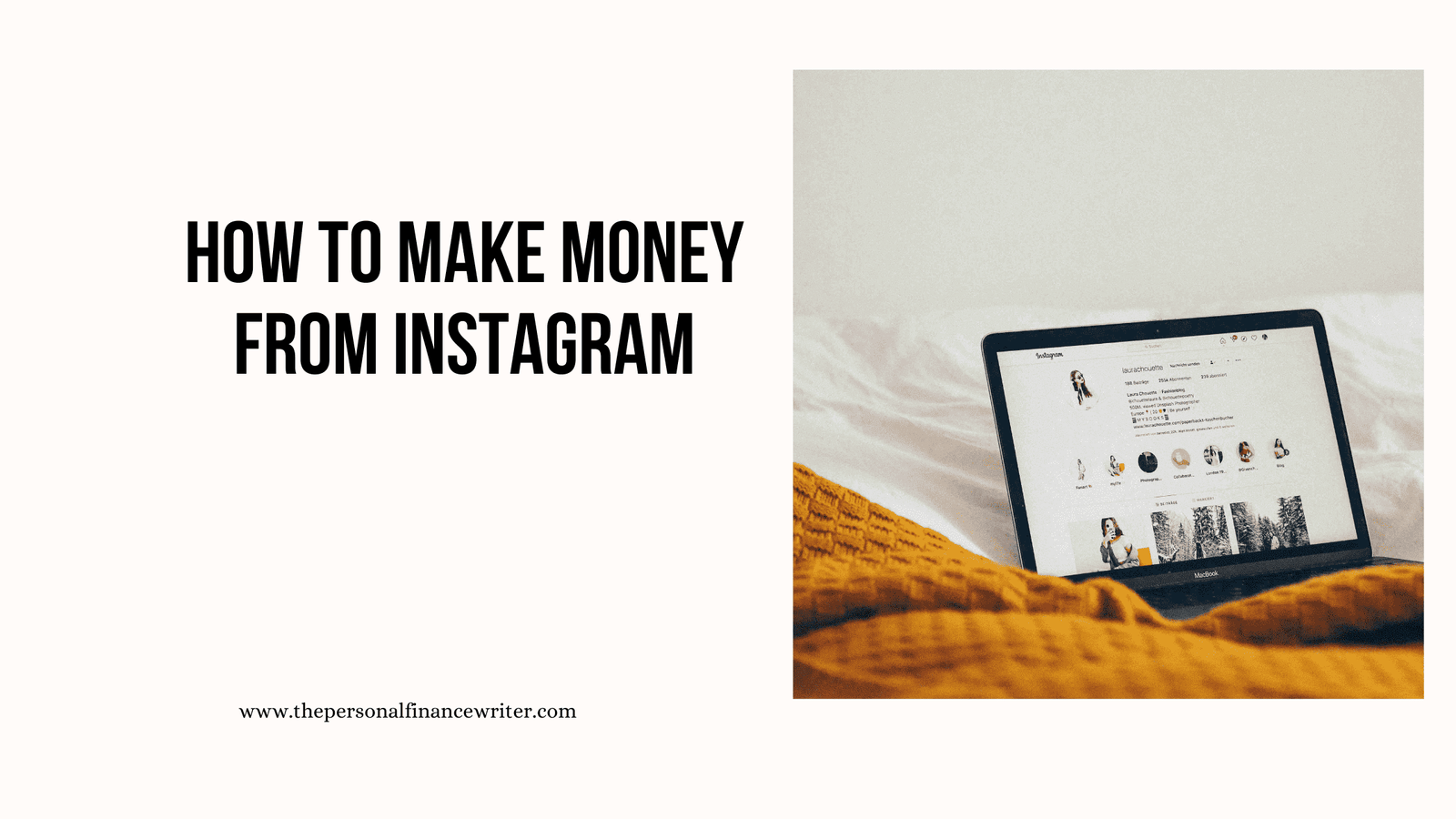 How to Make Money from Instagram